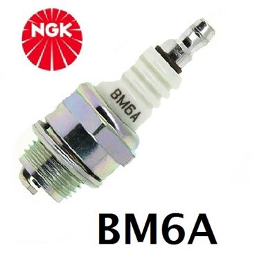 thumbnail image 2 of NGK BM6A Spark Plugs (2 Pieces) Type 5921 – For Scooters, Motorcycles, ATVs – Japan 2 of 6
